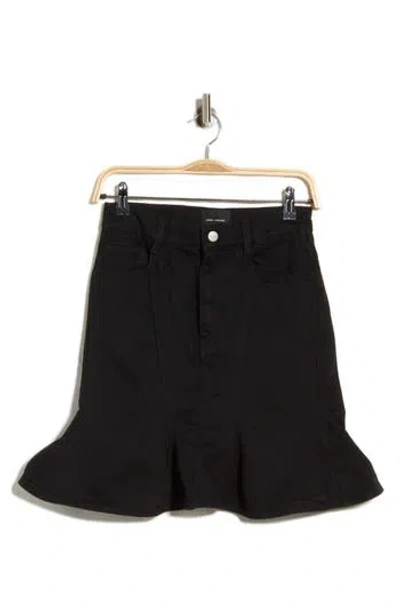 Marc Jacobs Fluted Miniskirt In Black