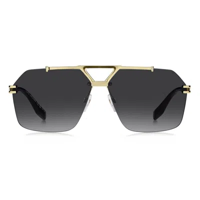Marc Jacobs Frameless Sunglasses In Black
