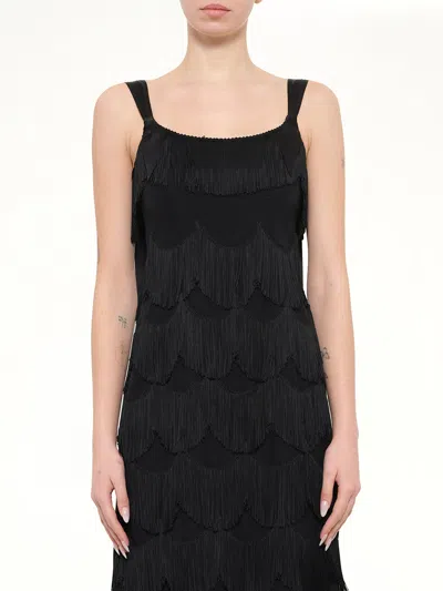 Marc Jacobs Fringe Dress Black / 0