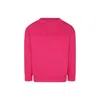 Marc Jacobs Fuchsia Sweatshirt For Girl With Logo In Fuchsia
