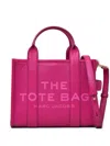Marc Jacobs 'the Mini Tote Bag' Fuchsia Shoulder Bag With Logo In Fuchsia