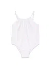 Marc Jacobs Polka Dot-print Swimsuit In Ivory
