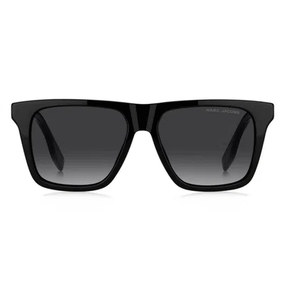 Marc Jacobs Full Frame Sunglasses In Black