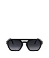Marc Jacobs Full Frame Sunglasses In Black