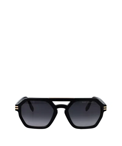 Marc Jacobs Full Frame Sunglasses In Black