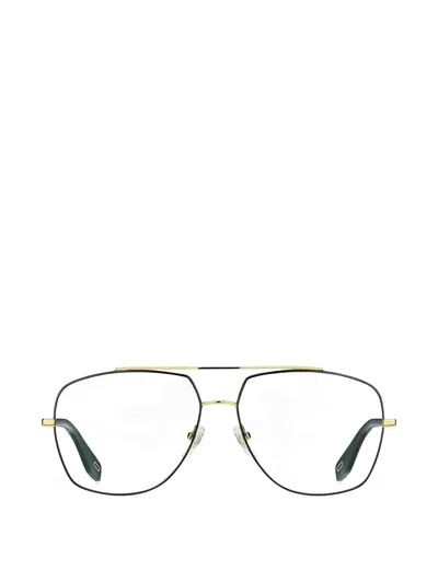 Marc Jacobs Full-rim Pilot Glasses In Black