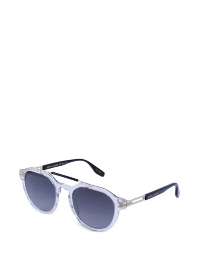 Marc Jacobs Full-rim Square Sunglasses In Blue