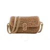Marc Jacobs Camel Synthetic Fur The Mini Bag In Yellow