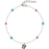 Marc Jacobs X Hattie Stewart The Garden Pearl Station Necklace In Multi