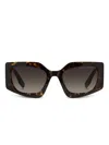 Marc Jacobs Geometric-frame Sunglasses In Black