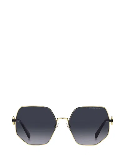 Marc Jacobs Geometric-frame Sunglasses In Blue