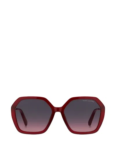 MARC JACOBS GEOMETRIC-FRAME SUNGLASSES
