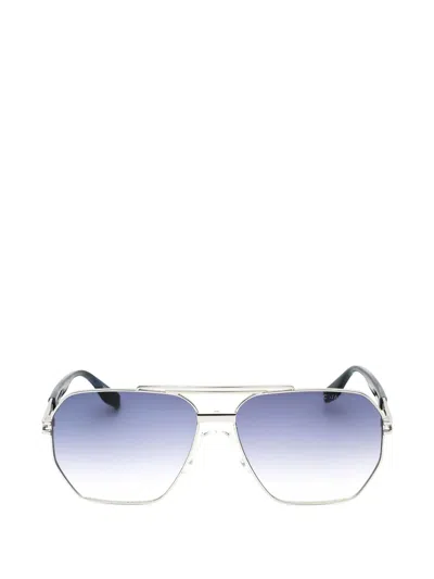 Marc Jacobs Geometric Full-rim Sunglasses In Blue