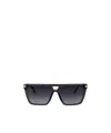 Marc Jacobs Geometric Sunglasses In Black