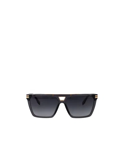 Marc Jacobs Geometric Sunglasses In Black
