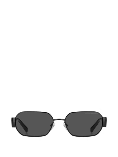 Marc Jacobs Geometric Sunglasses In Black
