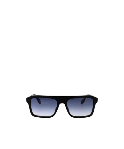 Marc Jacobs Geometric Sunglasses In Blue