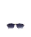 Marc Jacobs Crystal Acetate Sunglasses In Blue