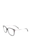 Marc Jacobs Geometric-frame Glasses In Gray