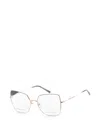 Marc Jacobs Geometric-frame Glasses In Neutral