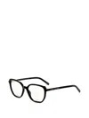 Marc Jacobs Geometric-frame Glasses In Black