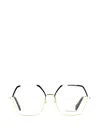 Marc Jacobs Geometric-frame Glasses In Black