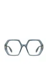 Marc Jacobs Geometric-frame Glasses In Blue