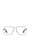 Marc Jacobs Geometric-frame Glasses In Gold