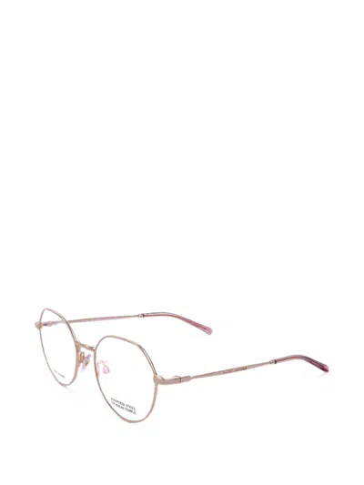 Marc Jacobs Geometric-frame Glasses In Pink