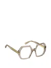 Marc Jacobs Geometric-frame Glasses In Neutral