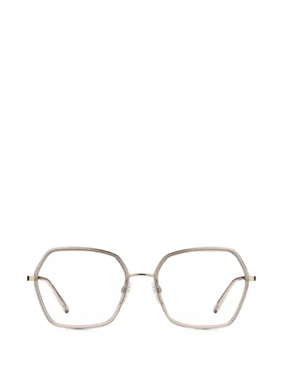 Marc Jacobs Geometric-frame Glasses In Gray