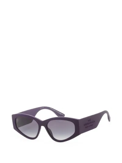 Marc Jacobs Geometric-frame Sunglasses In Purple