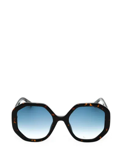 Marc Jacobs Geometric-frame Sunglasses In Blue