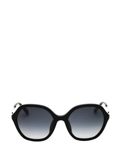 Marc Jacobs Geometric-frame Sunglasses In Blue