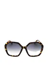 Marc Jacobs Geometric-frame Sunglasses In Multi