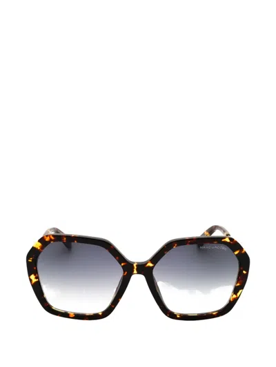 Marc Jacobs Geometric-frame Sunglasses In Multi