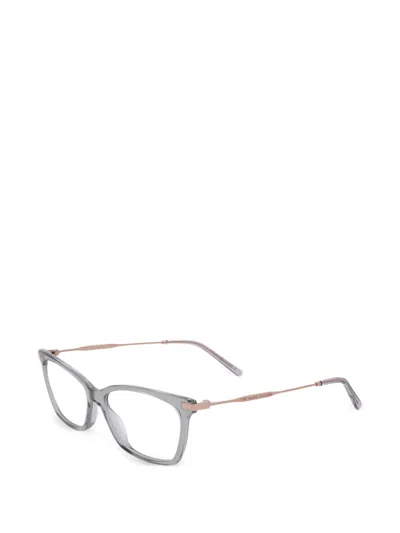 Marc Jacobs Geomtric-frame Glasses In Gray