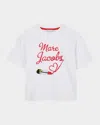 Marc Jacobs Lipgloss Logo T-shirt In Multi