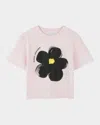 Marc Jacobs Floral Print T-shirt In Pink