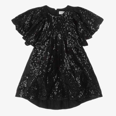 Marc Jacobs Kids'  Girls Black Sequinned Dress