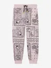 Marc Jacobs Girls Disney's Mickey Mouse Bandana Joggers In Pink