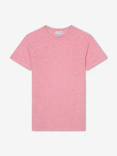 Marc Jacobs Babies'  Girls Jumbled Logo Dress In Pink