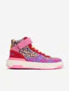 MARC JACOBS GIRLS LEATHER CHEETAH TRAINERS