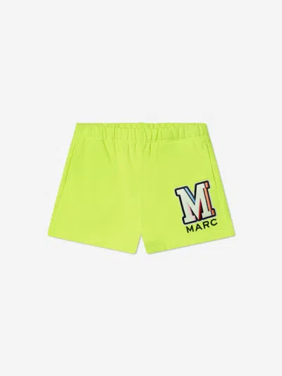 Marc Jacobs Kids' Girls Logo Shorts In Yellow