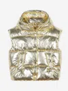 Marc Jacobs Sleeveless Cotton Vest In Gold