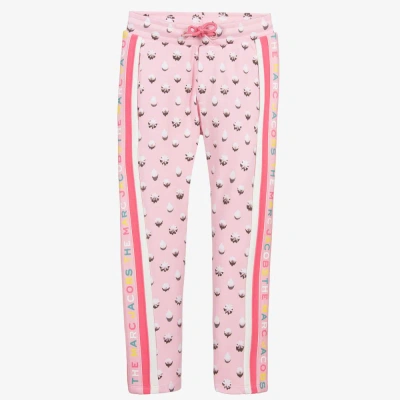 Marc Jacobs Kids'  Girls Pink Milano Jersey Joggers