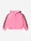 Marc Jacobs Jacquard Logo-tape Track Jacket In Pink