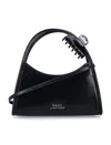 Marc Jacobs 'the Glam Claw Clip' Crossbody Bag In Black
