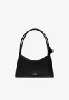 Marc Jacobs The Claw Clip Bag In Brushed Leather In Black