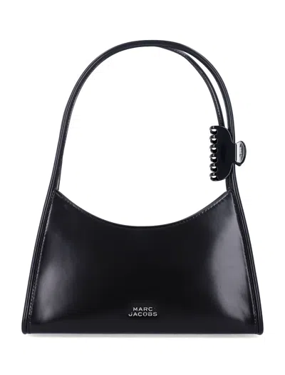 MARC JACOBS MARC JACOBS GLAM CLAW CLIP LEATHER SHOULDER BAG